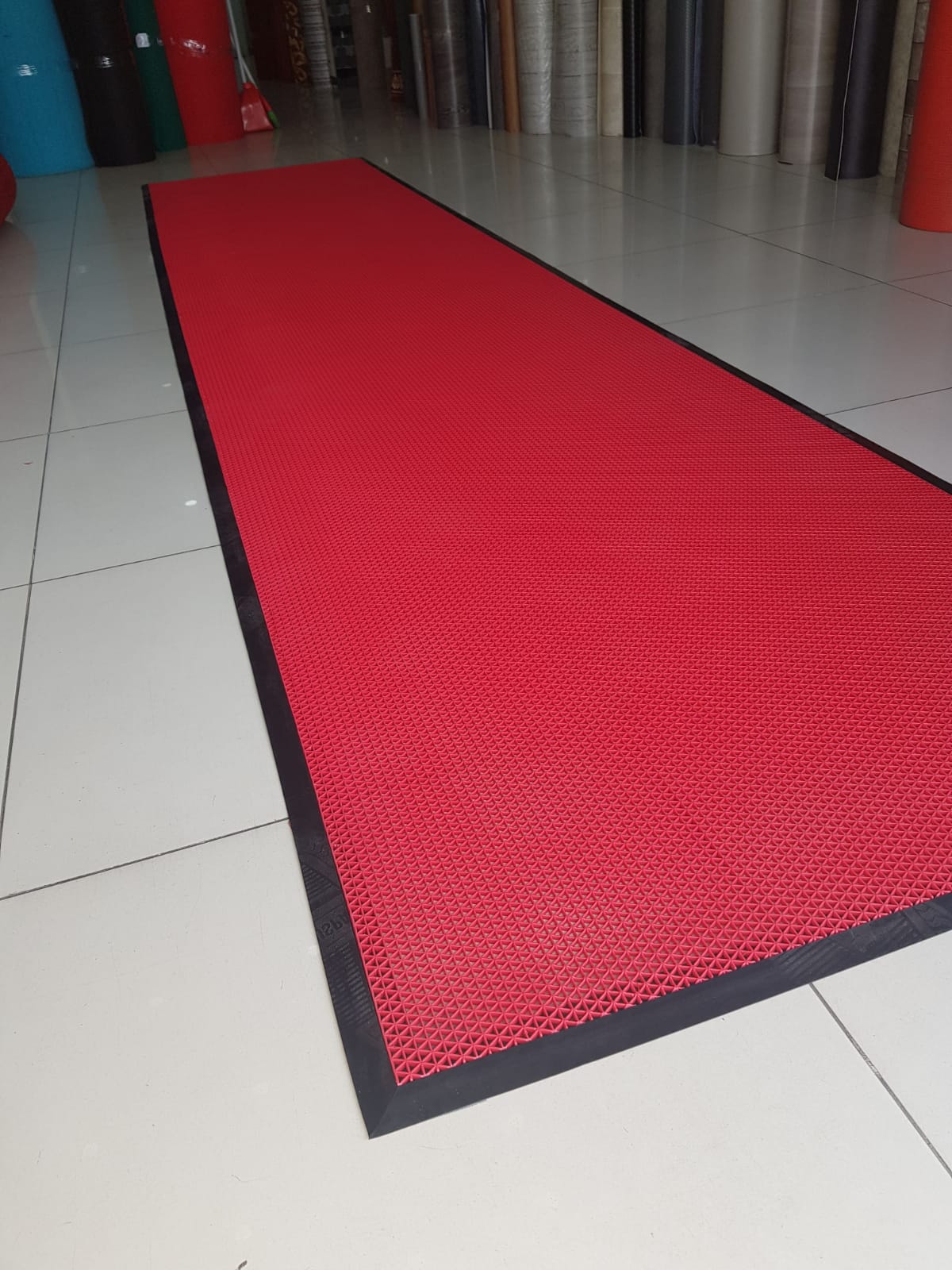 Yıldız Desen Paspas Uygulama